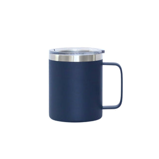 Creative Gifts International - Caneca de viagem de aço inoxidável com alça