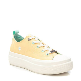 Xti - Tênis plataforma feminino de lona