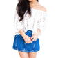 Free People - Stacey Lace Top