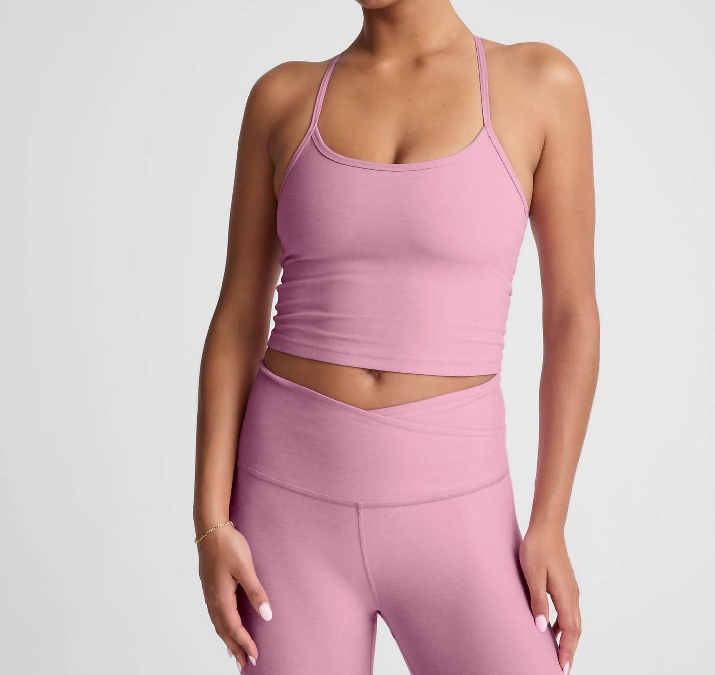 Beyond Yoga - Spacedye Slim Raceback Cropped Tank Top