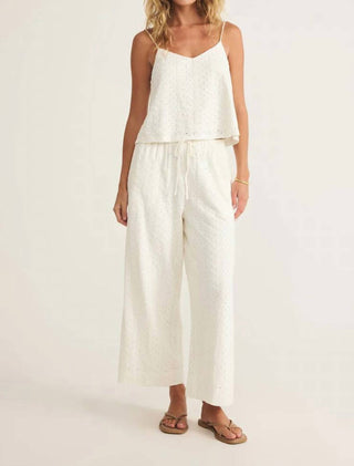 Z Supply - Calça Romi Knit com Ilhós