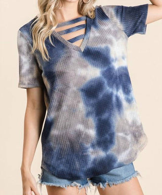 Bibi - Blusa Harmony com Tiras Tie Dye