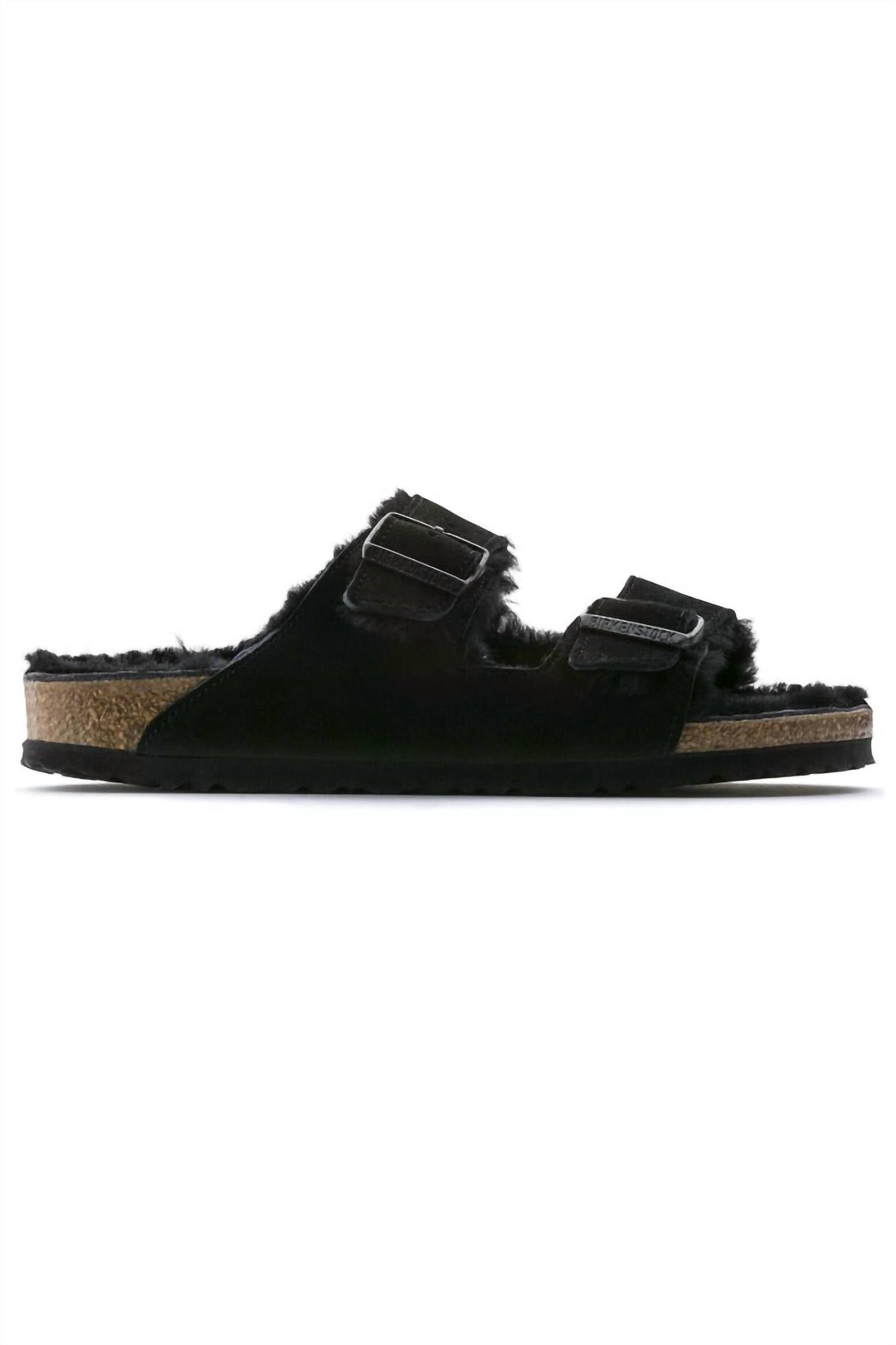 Birkenstock - Unisex Arizona Shearling Suede Sandals