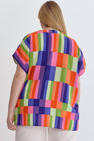 Entro - Plus Summer Top