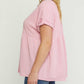 Entro - Waffle Knit Babydoll Top