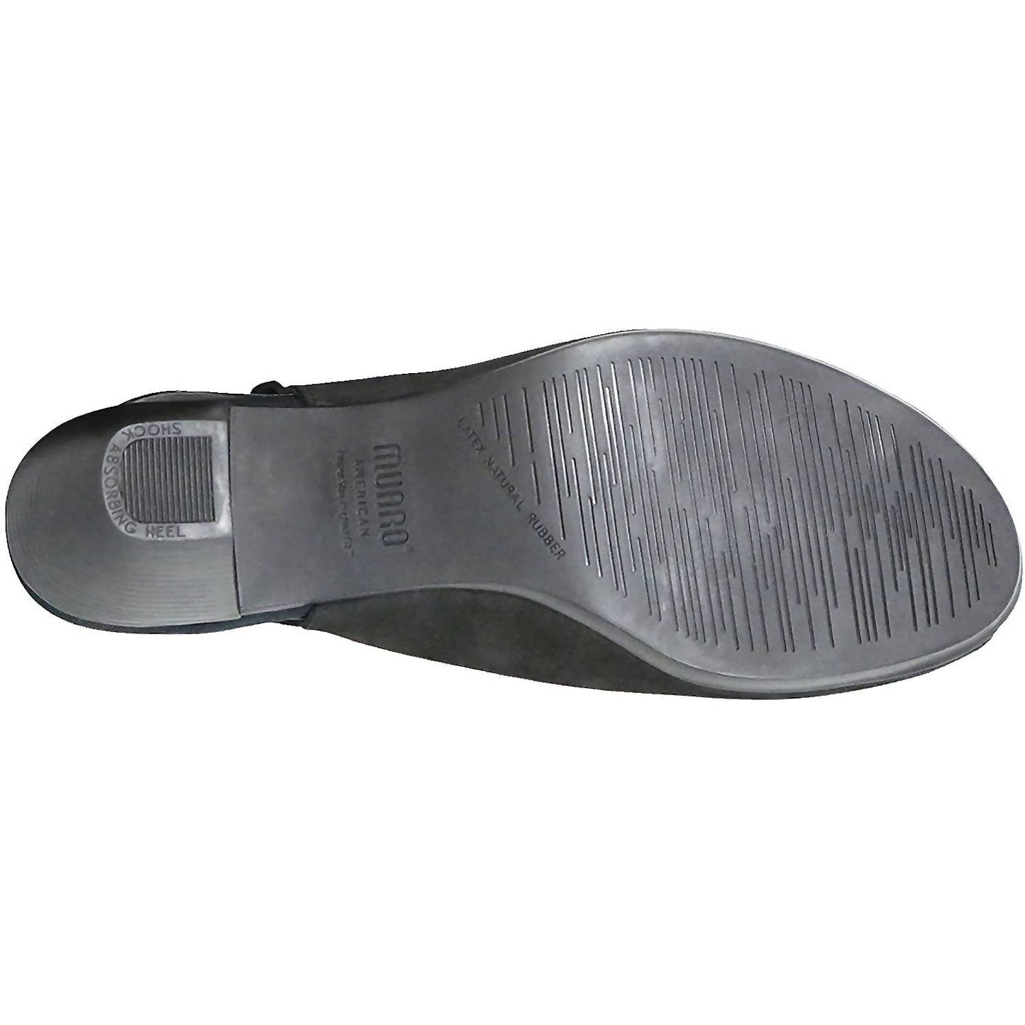 Munro - Women's Abby Nubuck Ankle Strap Heel Sandal