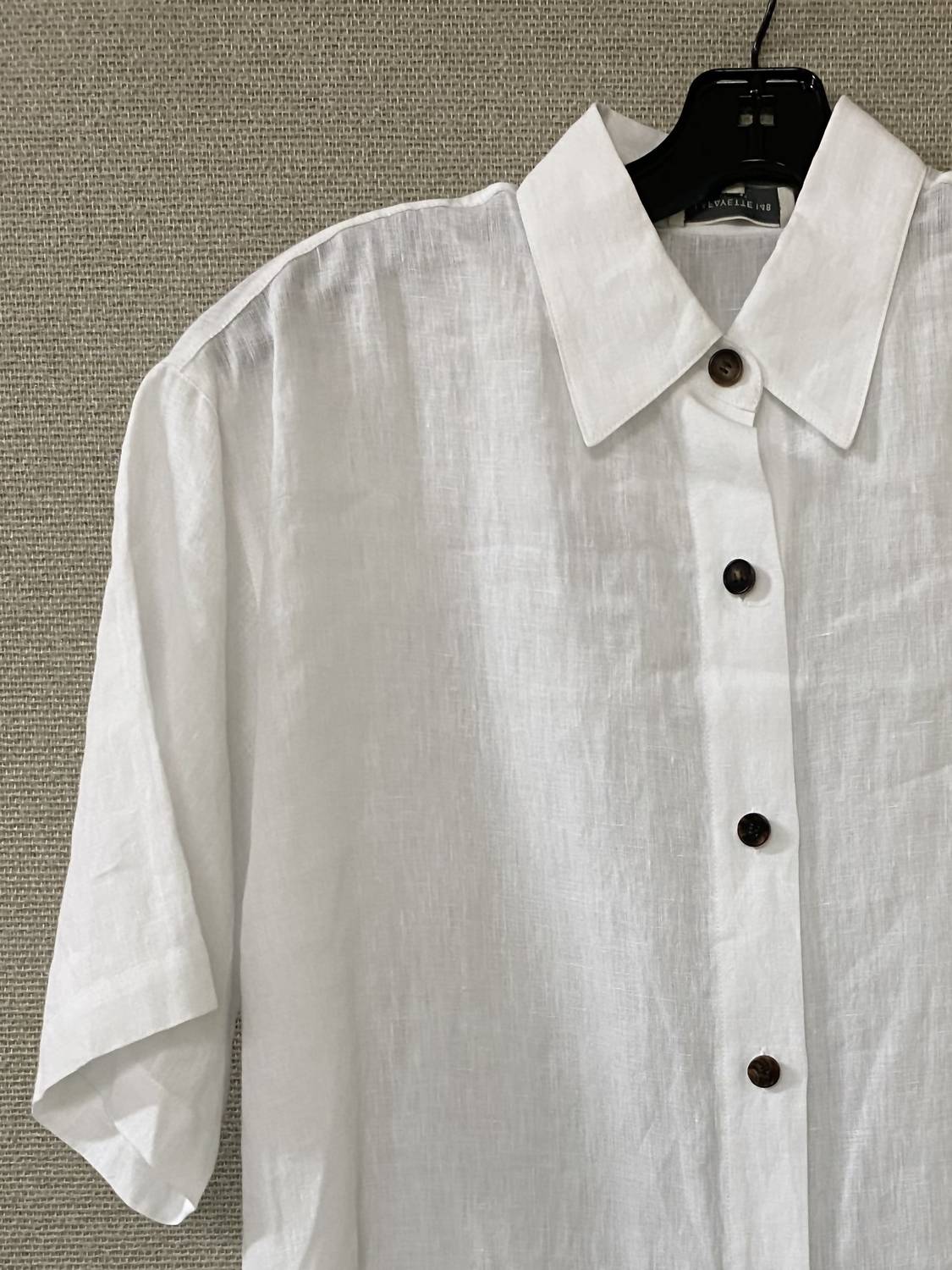 Lafayette 148 - Women's Drop Shoulder Button Front Shirt