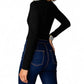 Buddylove - Ivy Henley Button Front Bodysuit