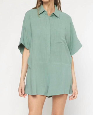 Entro - Linen Blend Romper