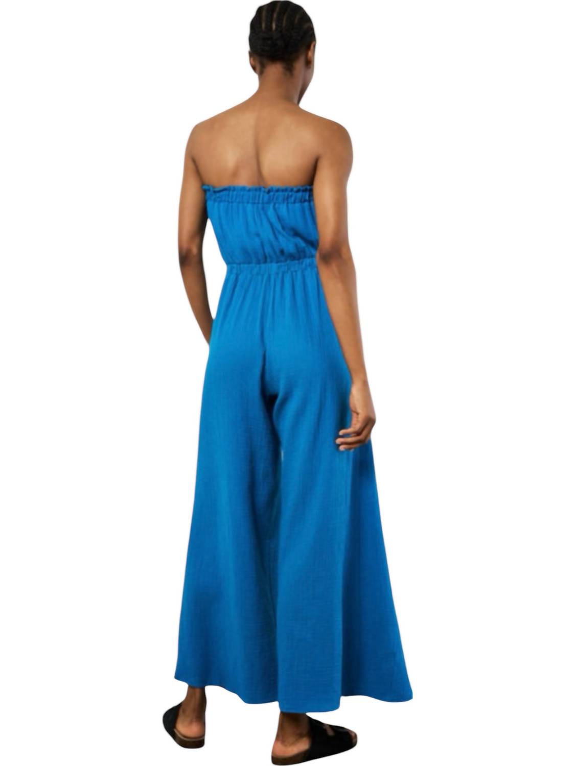 Apricot - Bandeau Tetra Jumpsuit