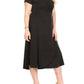 Chris & Carol - V-neck Wrap Midi Dress