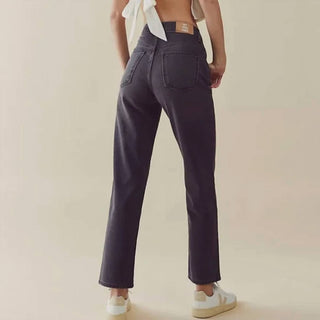 Free People - Calça Jeans Pacifica de Perna Reta