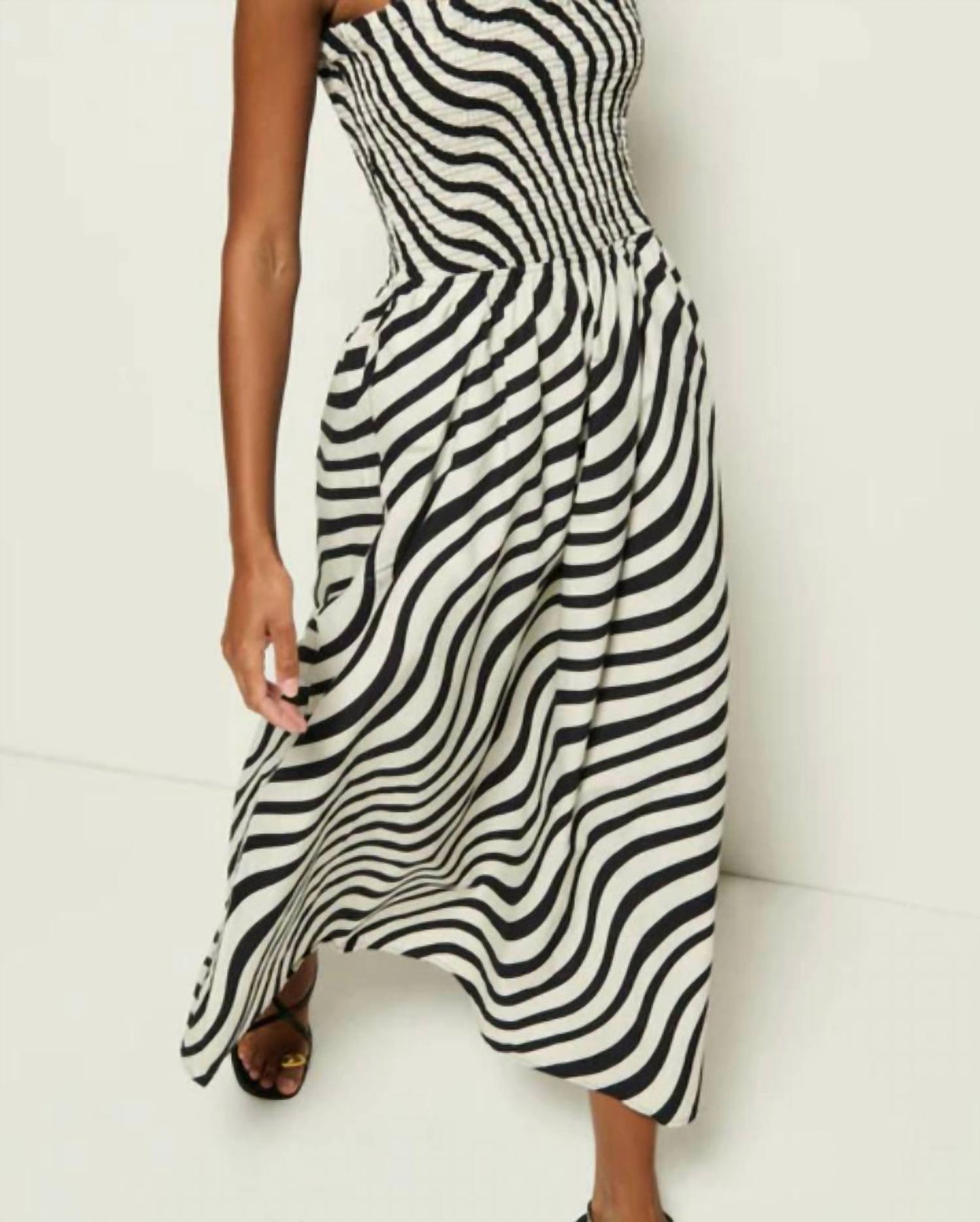 Nation Ltd - Sibelle Smocked Midi Dress