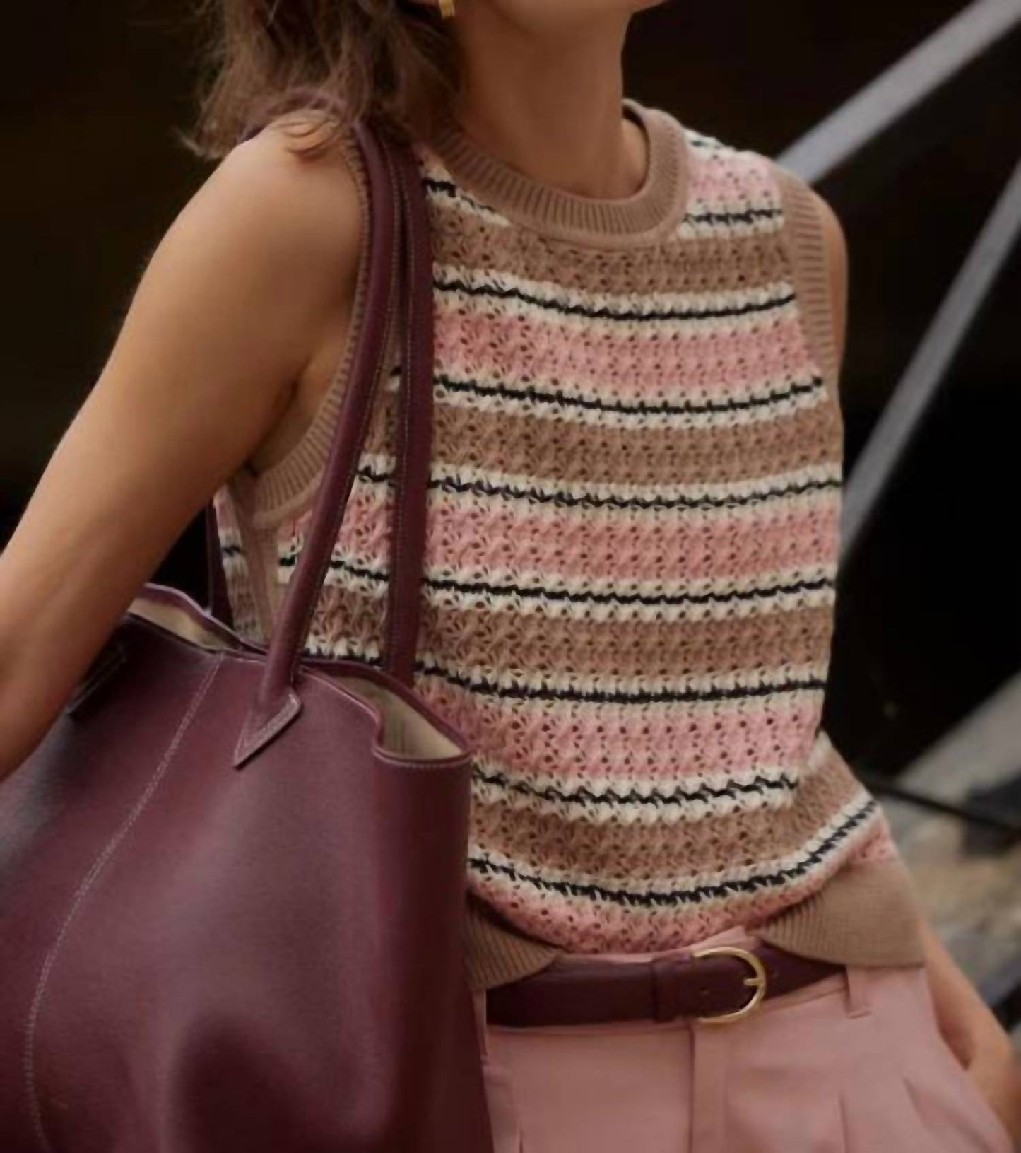 Varley - Deeley Stripe Tank Top