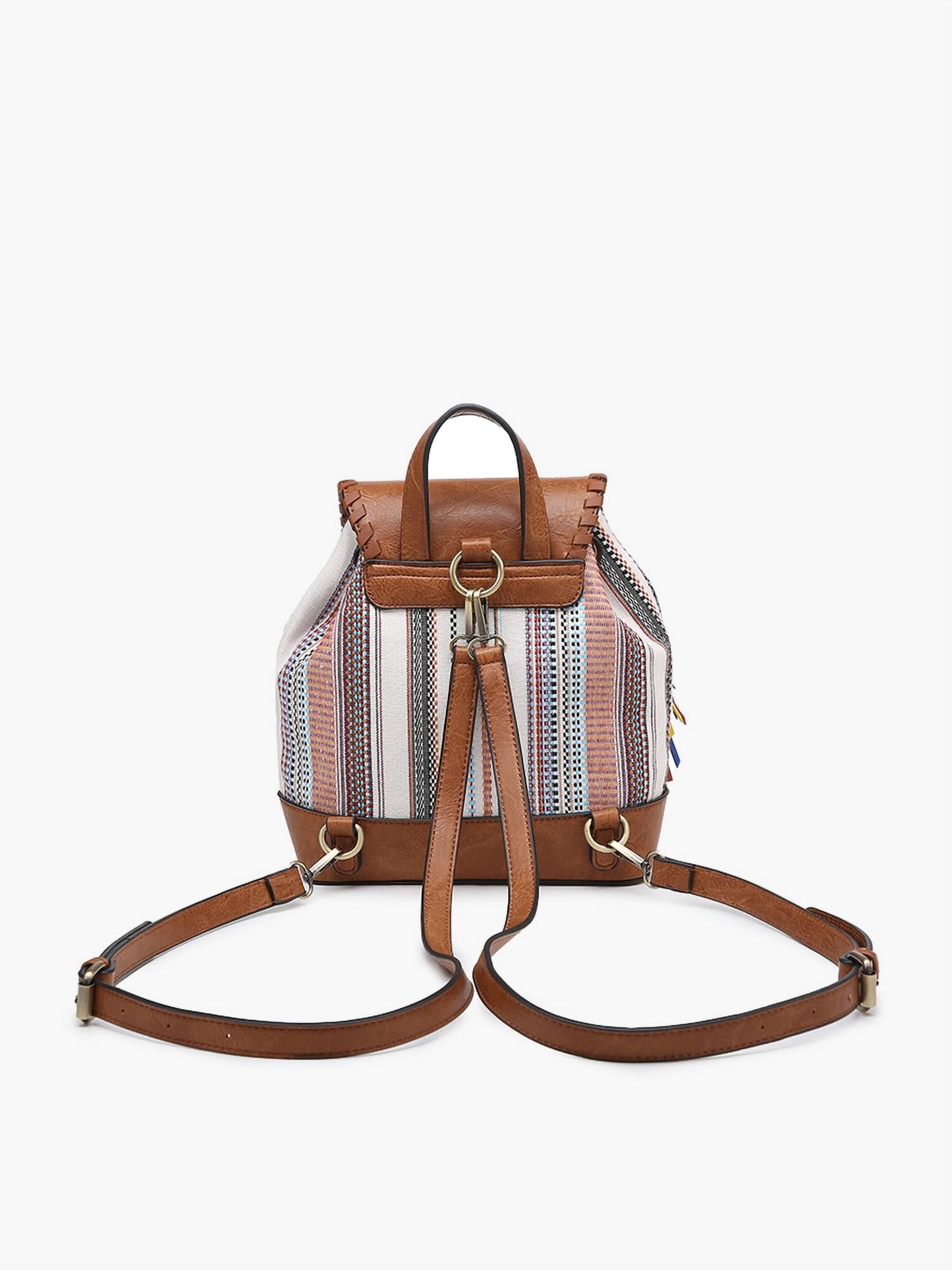 Jen & Co. - Women's Kourtney Two Tone Backpack