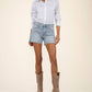 Kut From The Kloth - Jenny High Rise Basic Raw Hem Short