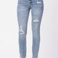 Judy Blue - Distressed Skinny Jeans