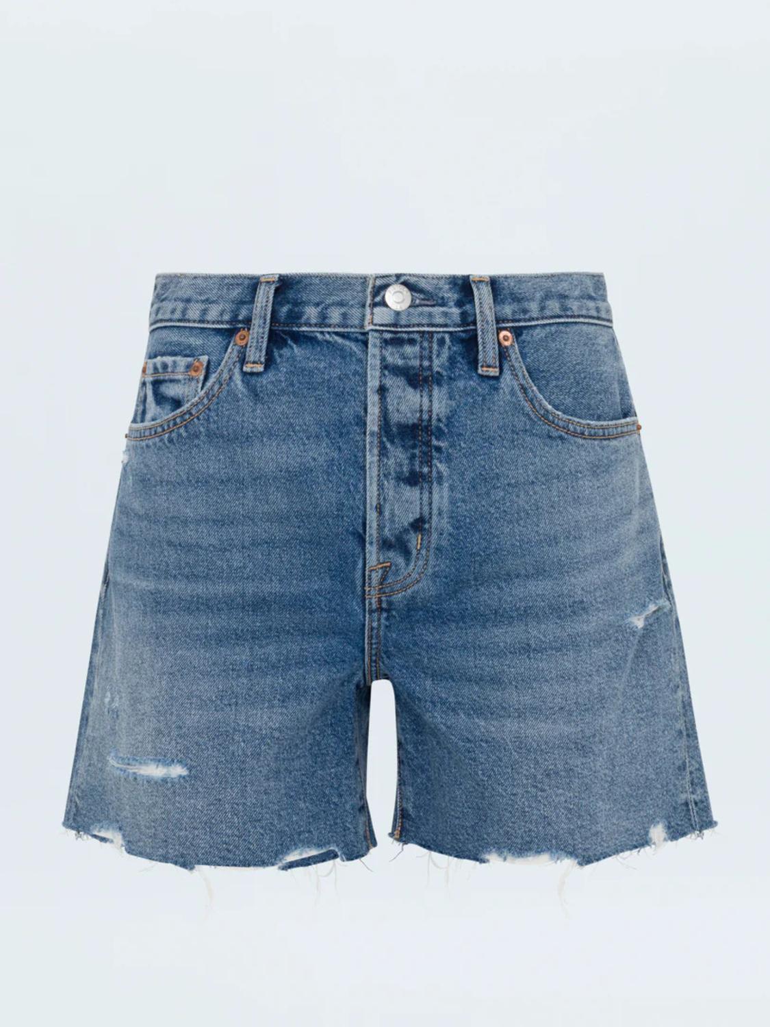 Pistola - Andie High Rise Denim Shorts