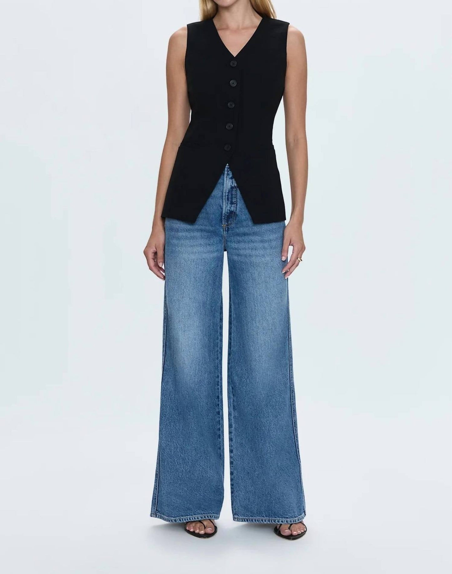 Pistola - Lila V-neck Fitted Vest