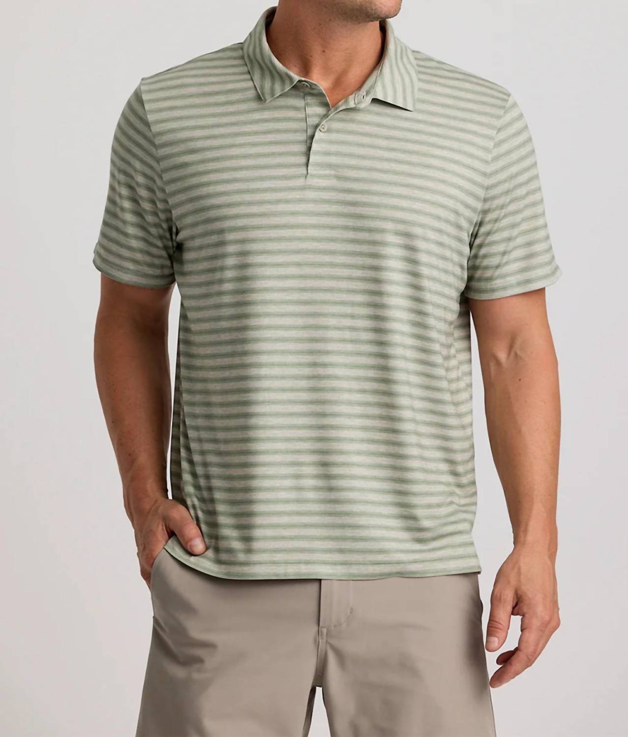 Free Fly - Elevate Smooth Sailing Stripe Polo