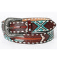 American Darling - Women's Beautifully Hand Tooled Genuine Belt