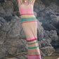 Z Supply - Women's Ibiza Stripe Crochet Sweater Midi Dress