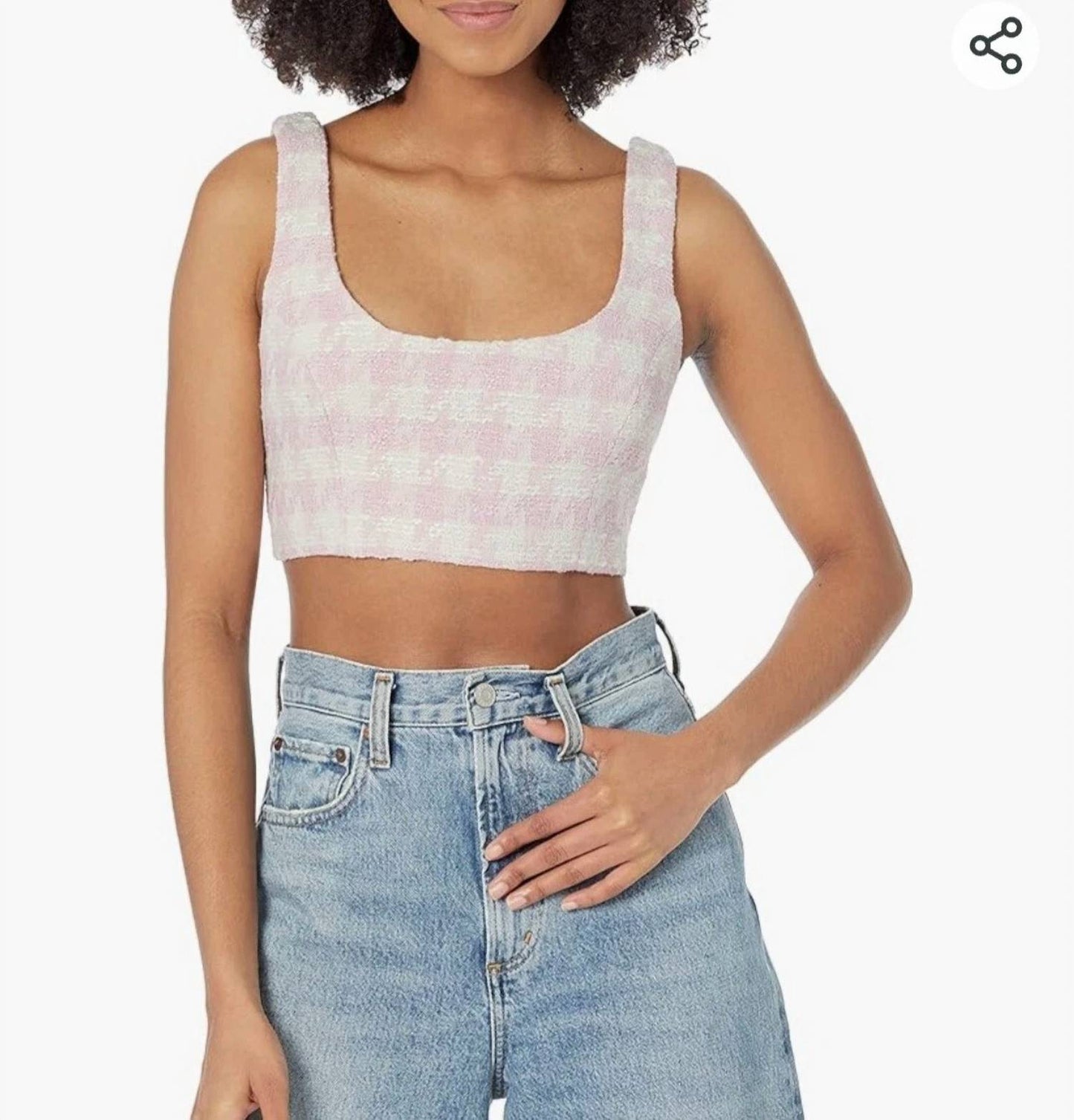 Steve Madden - Textured Tweed Crop