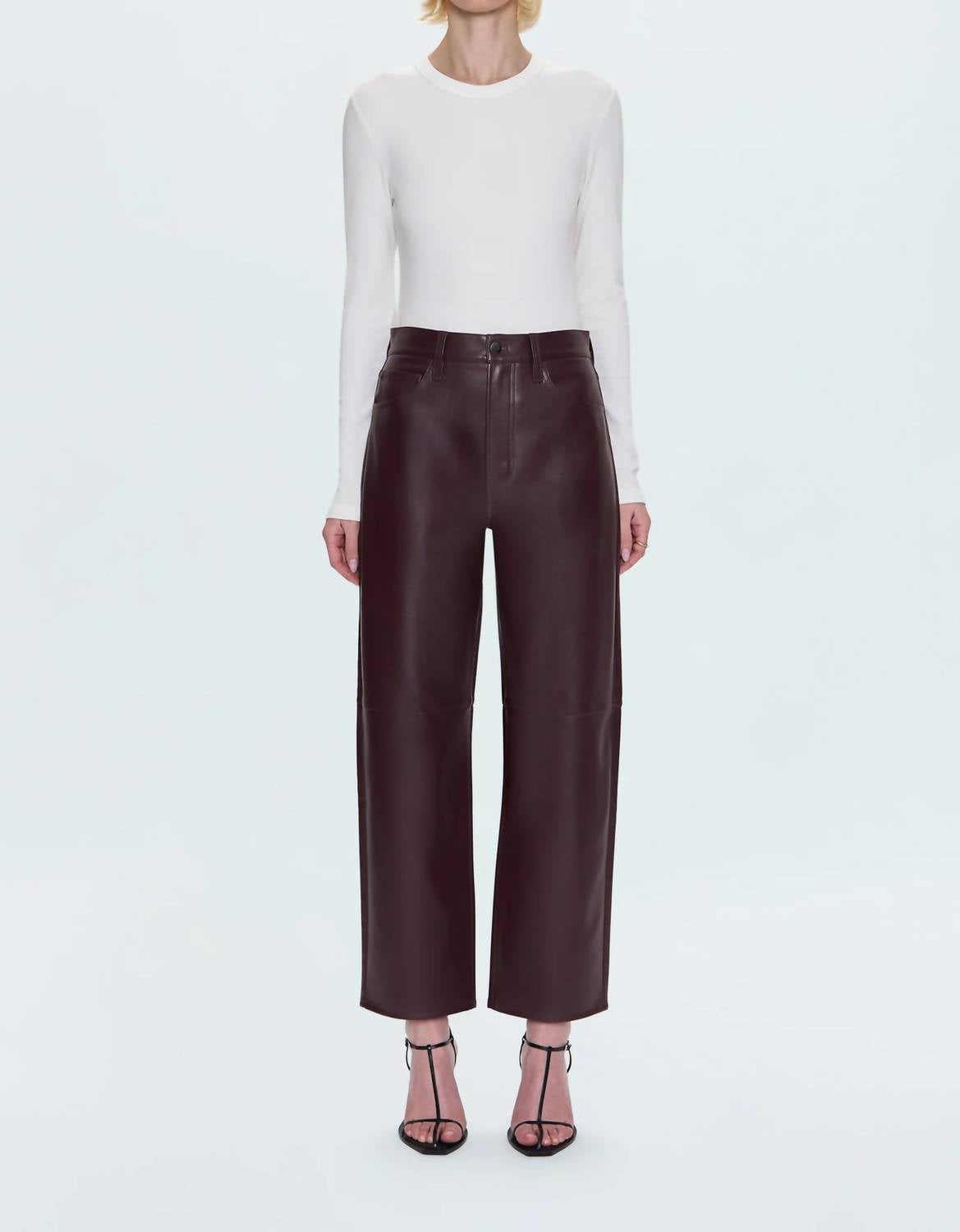 Pistola - Jett High Rise Bowed Straight Pants