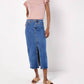 Apricot - Ruffle Sleeve Soft Slub Blouse