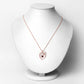 0.32 Carat Genuine Garnet .925 Sterling Silver Pendant
