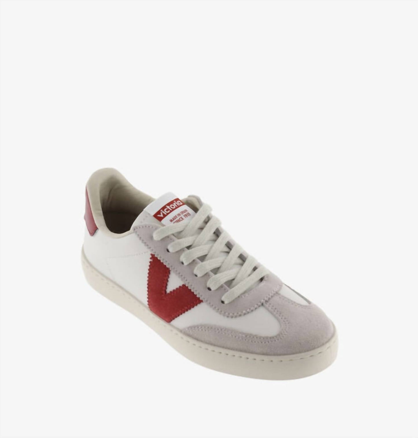 Victoria - Unisex Berlín Ciclista Leather Look & Split Leather Sneakers