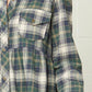 Entro - Plaid Flannel Babydoll Top