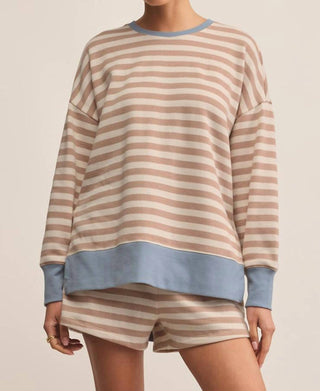 Z Supply - Layer Up Stripe Sweatshirt