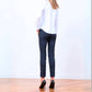 Avenue Montaigne - Ben Pull On Straight Leg Pants