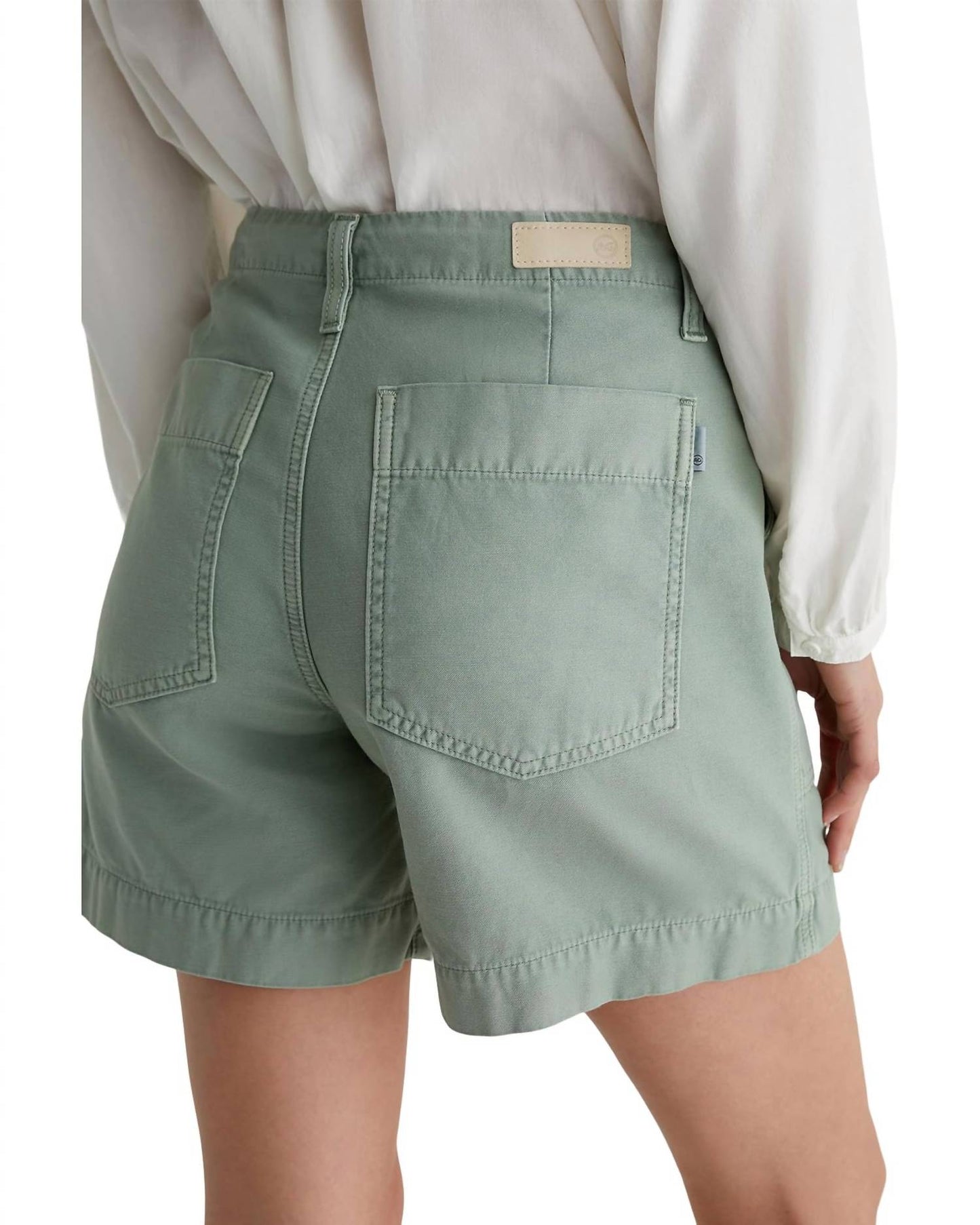 Ag Jeans - Rosa Mid Rise Utility Shorts