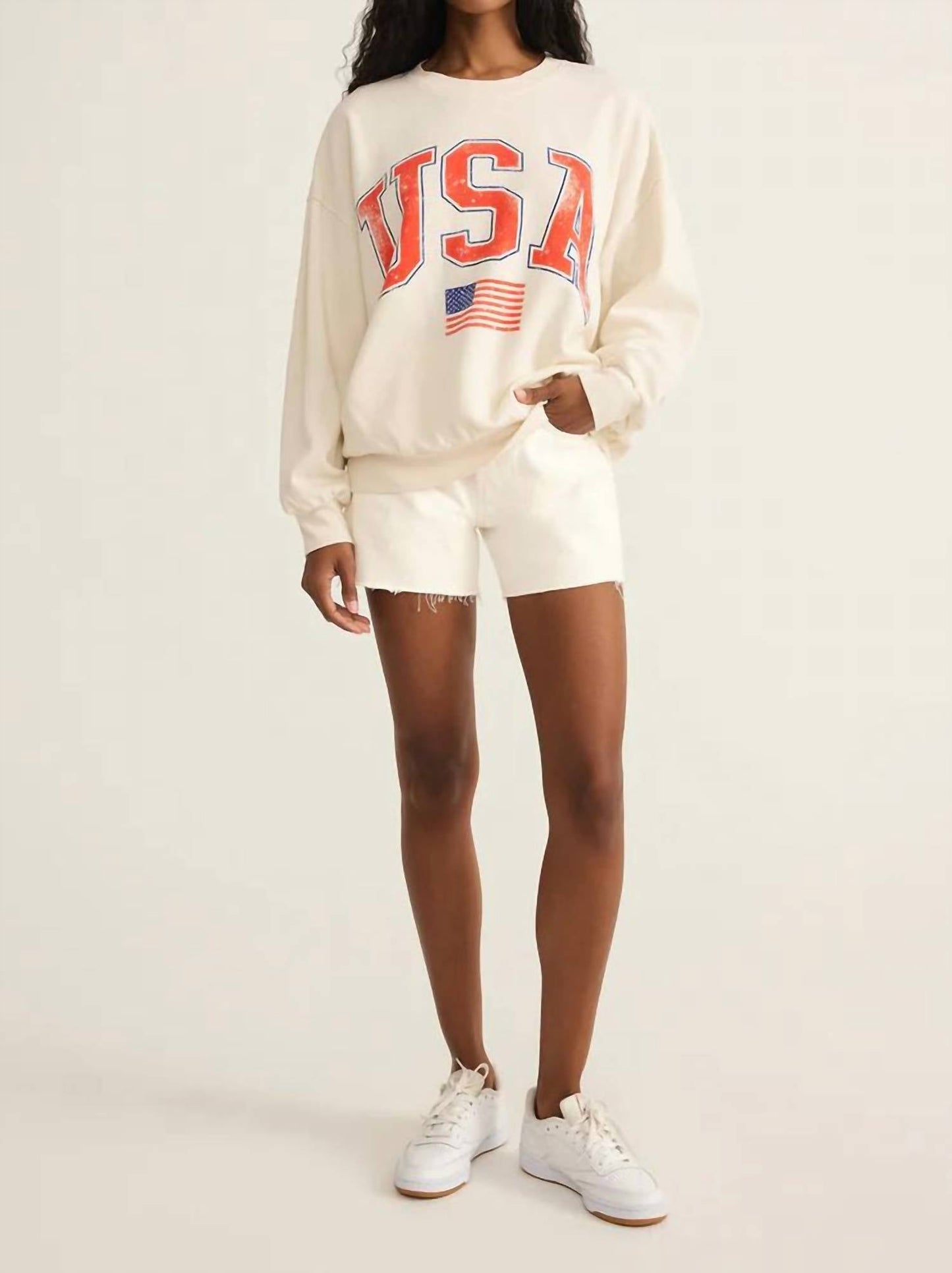 Z Supply - Flag Sunday Usa Sweatshirt