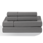 BedGear Dri-Tec Sheet Set, Grey, Split King/Split Cal King
