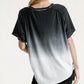 Umgee - Dip Dye Raw Edged Top