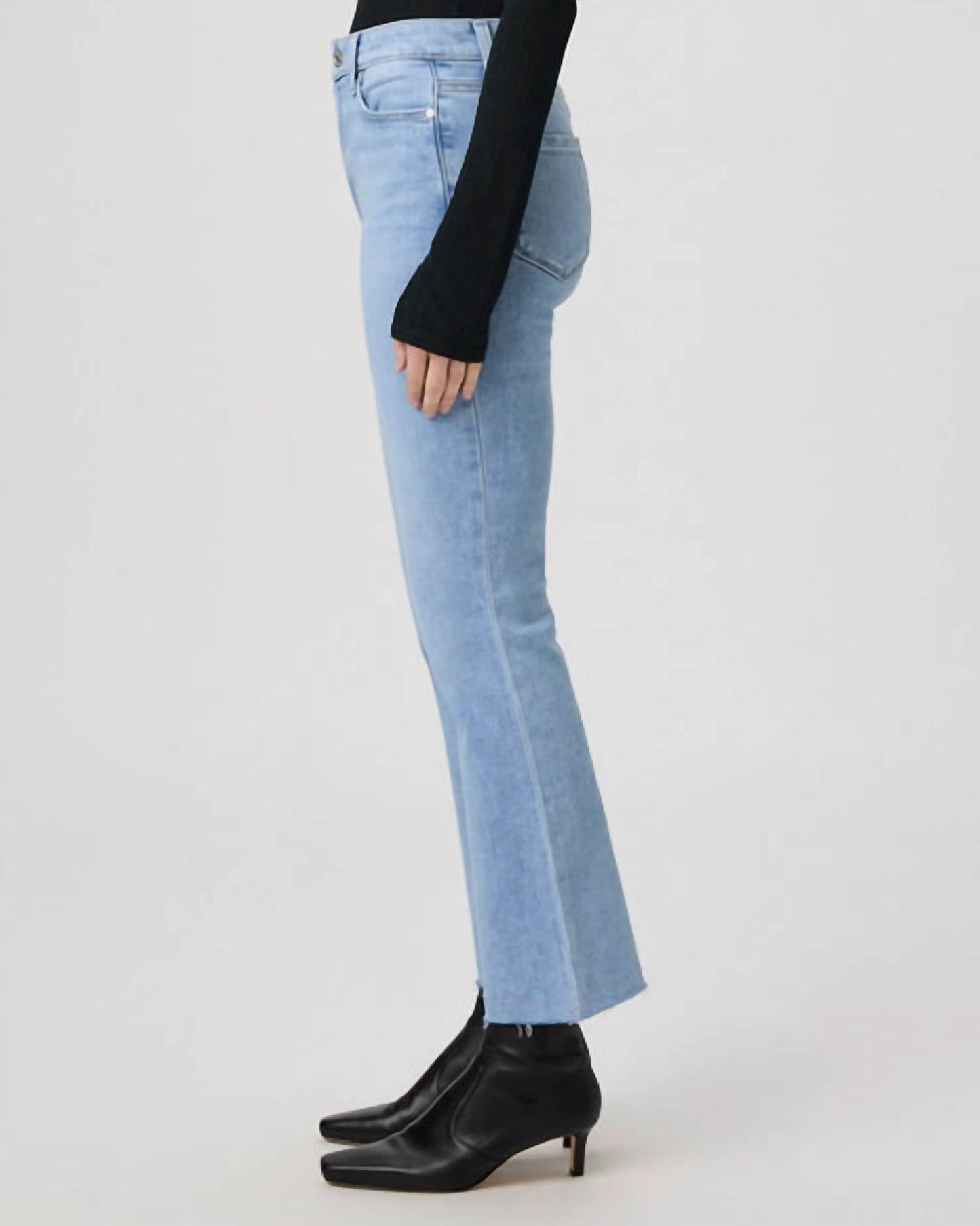 Paige - Claudine With Raw Hem Jean