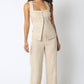 Olivaceous - Blair Linen Pants