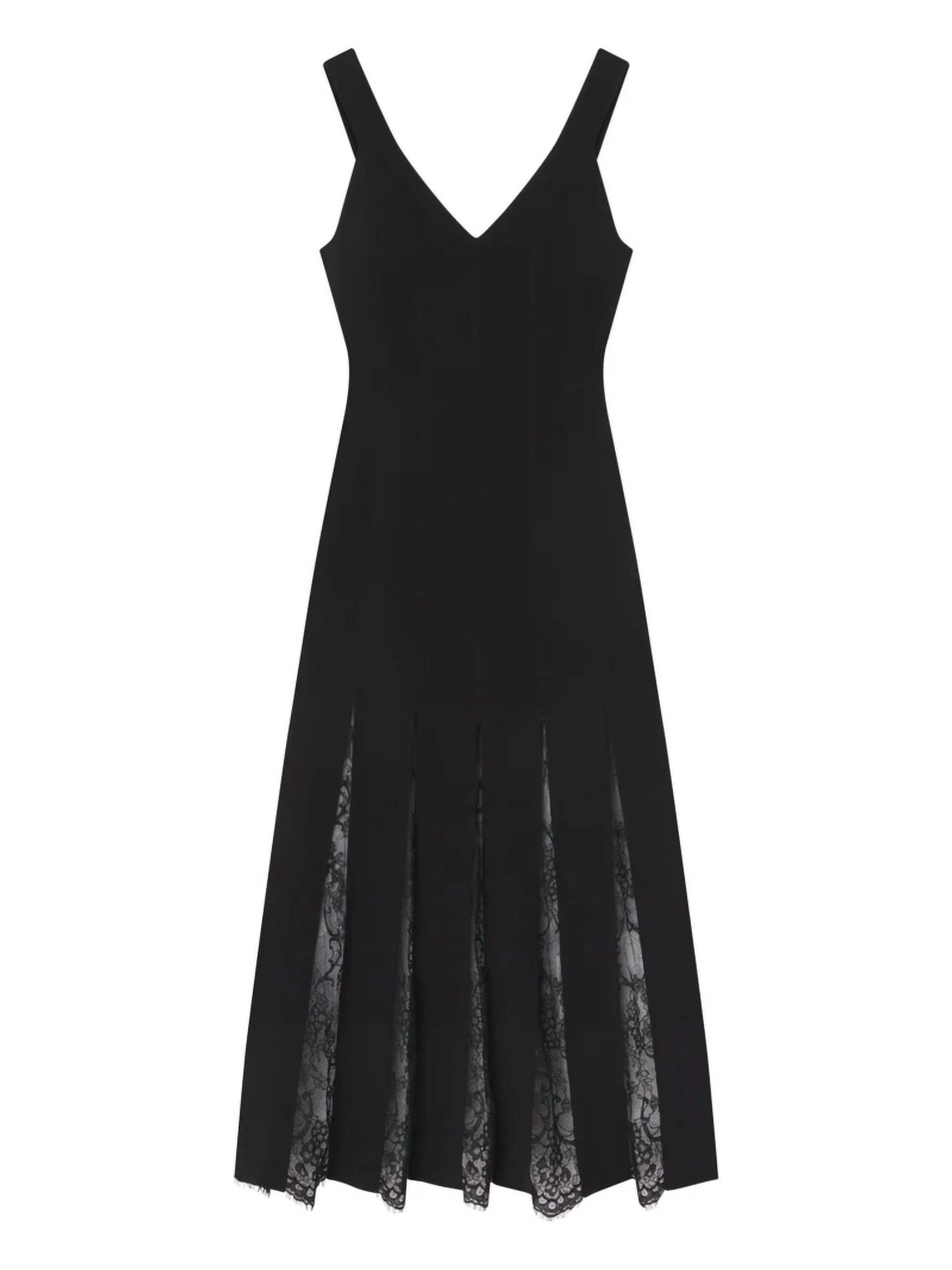 A.L.C. - Emmie Lace V-neck Midi Dress