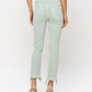 Vervet By Flying Monkey - Mid Rise Crop Straight Jeans
