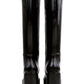 Jeffrey Campbell - Women's The Band - Knee High Square Toe Platform Boot