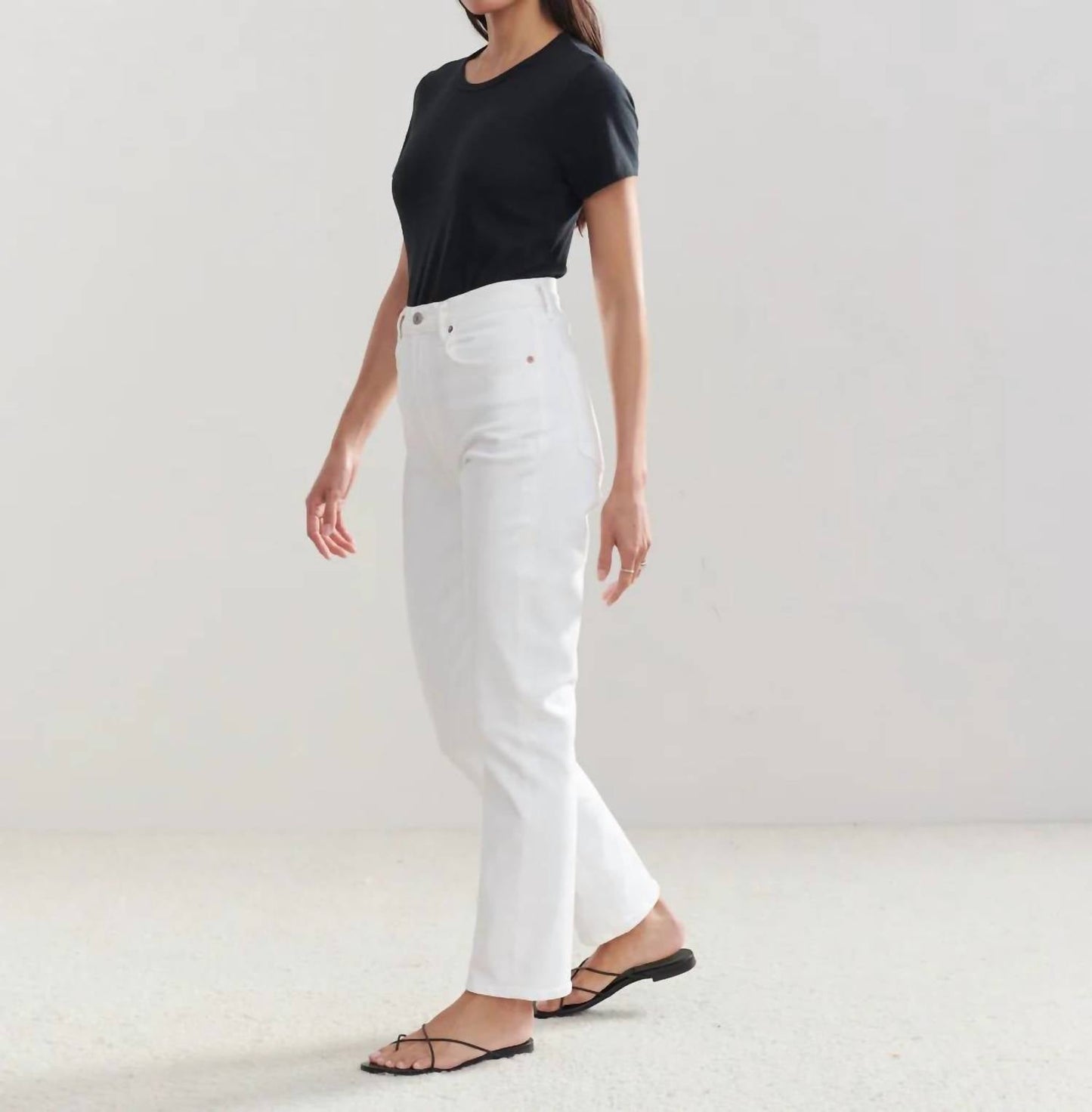 Agolde - High Rise Stovepipe Jeans