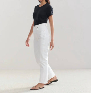 Agolde - Jeans Stovepipe de cintura alta