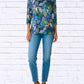 Calypso - Tropical Toucan Print Long Sleeve Top