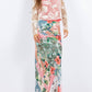 Paparazzi - Crochet Floral Pattern Pull-over Crop Top