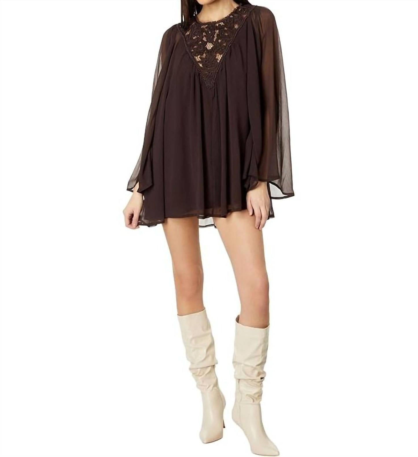 Free People - Vestido curto Sunshine of Love