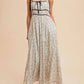In-Loom - Vivian Contrast Trim Maxi Dress