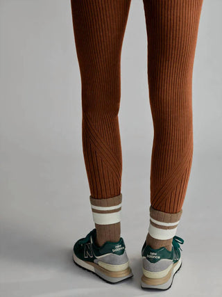 Varley - Legging Malha Costela Mocado